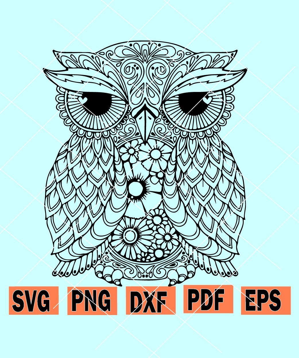 Mandala Owl Svg Free Project Layered Svg Cut File Free Fonts My Xxx