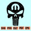 Punisher Skull Mopar Svg
