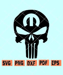 Punisher Skull Mopar Svg