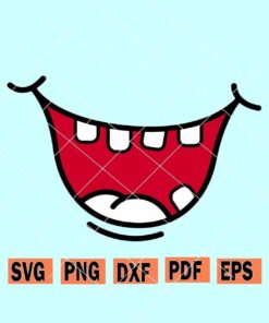 Silly face mask svg