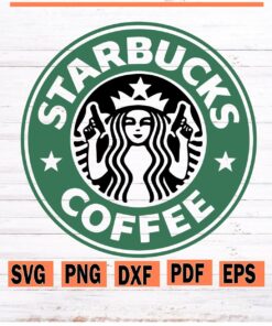 Coffee & Guns Starbucks logo svg