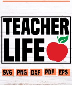 Teacher life Svg