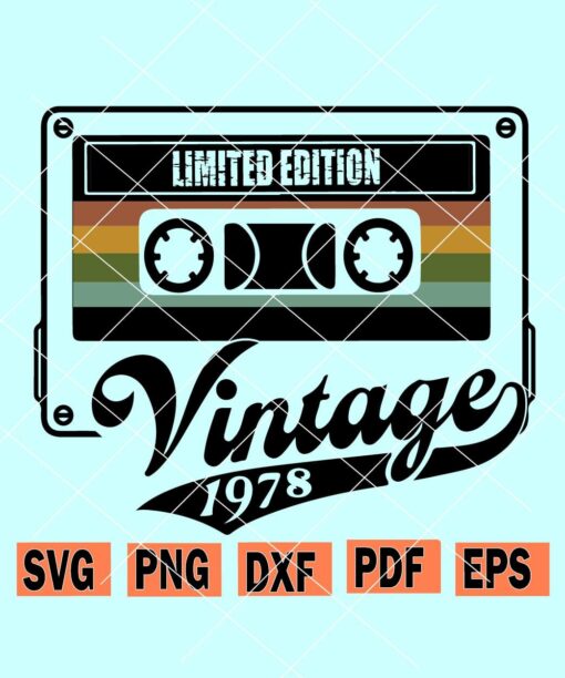 limited edition 1978 svg