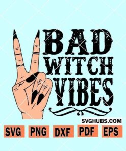 Bad Witch Vibes SVG