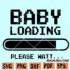 Baby loading svg