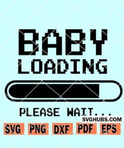 Baby loading svg