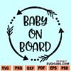 Baby On Board SVG