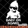 Baby On Board SVG