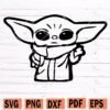 Baby Yoda SVG