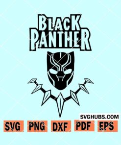 Black Panther Logo SVG