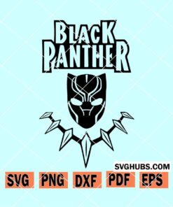 Black Panther Logo SVG