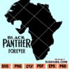 Black Panther forever SVG
