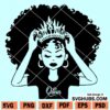 Black Woman SVG