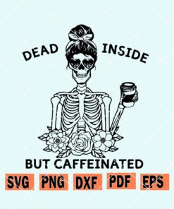 Dead inside but caffeinated SVG