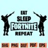 Eat sleep fortnight repeat svg