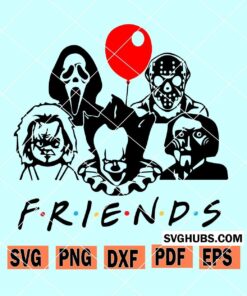 Friends Halloween SVG