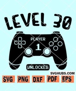 Level 30 unlocked SVG