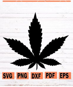 Weed Leaf SVG