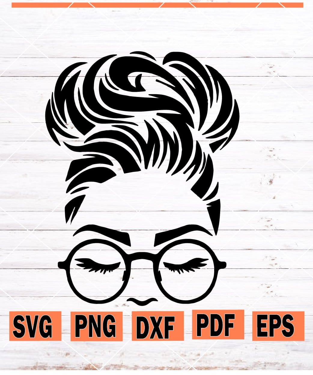 Download Messy Bun With Glasses Svg Messy Bun Svg Messy Bun Classy Afro Woman Svg Svg Hubs