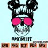 Mom Life skull SVG