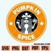 Pumpkin spice SVG
