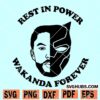 Rest in Power Chadwick Boseman SVG