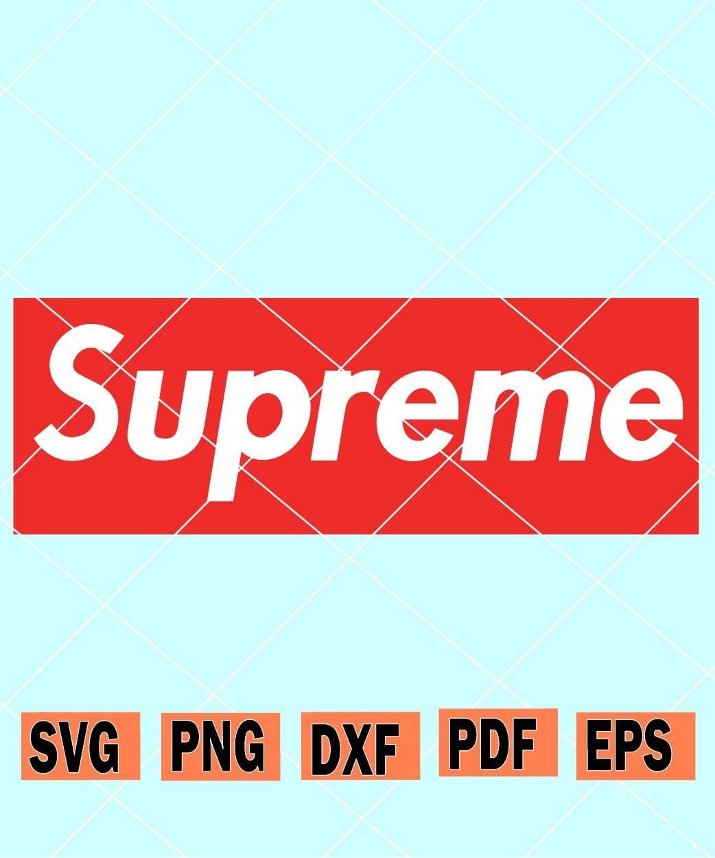 Supreme Svg, Supreme Logo Svg, Supreme Vector, Supreme Clipart, Supreme ...