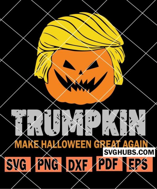 Trumpkin Make Halloween Great Again SVG