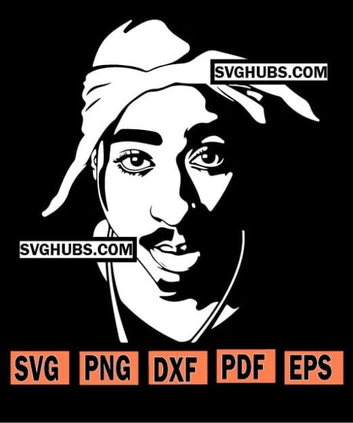 Tupac Shakur SVG