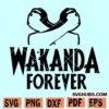 wakanda forever SVG