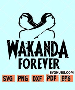 wakanda forever SVG