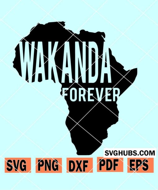 Wakanda Forever SVG