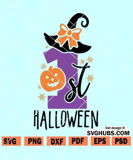 My 1st Halloween SVG