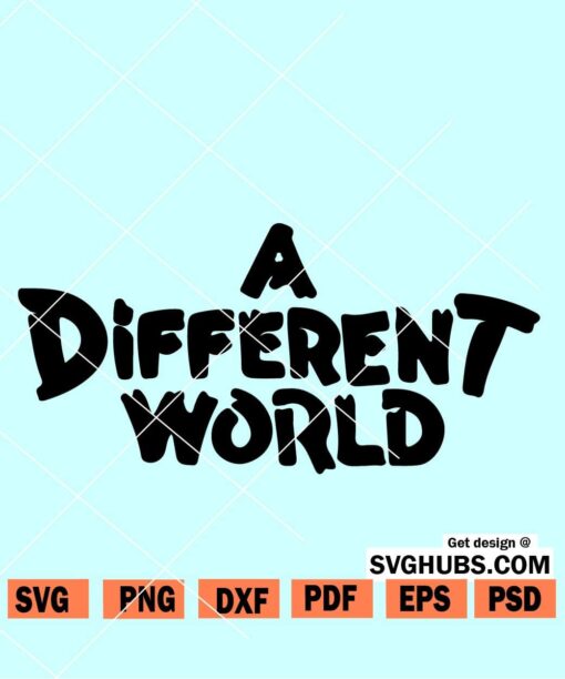 A Different World SVG