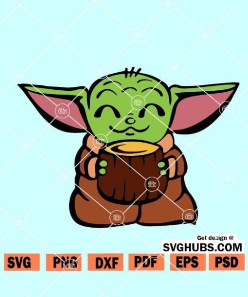 Baby Yoda SVG files for cricut