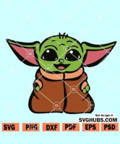 Baby Yoda SVG