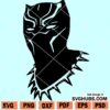 Black Panther Mask SVG