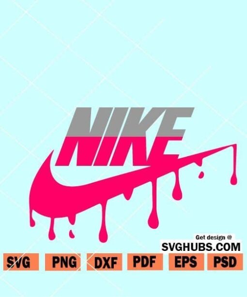 Dripping Nike SVG