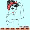 Strong Woman SVG