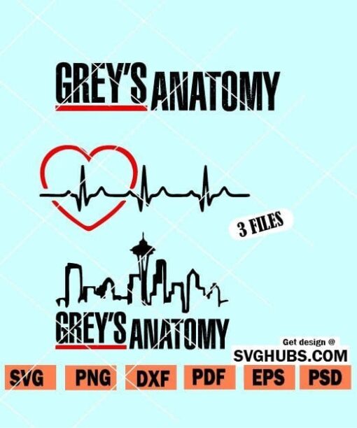 Greys Anatomy SVG