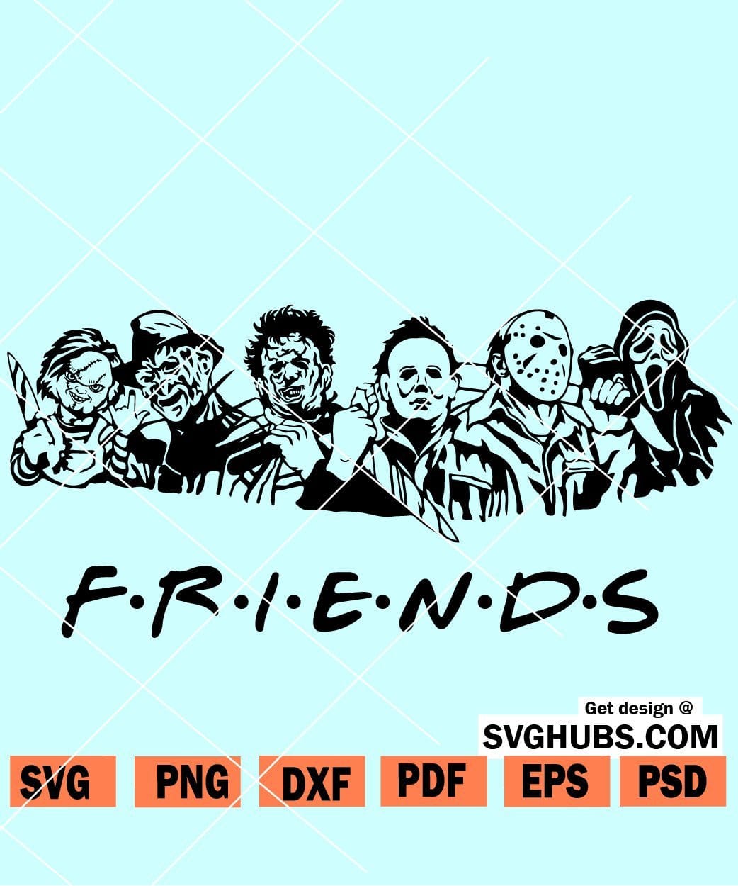 Free Free 215 Friends Halloween Svg SVG PNG EPS DXF File