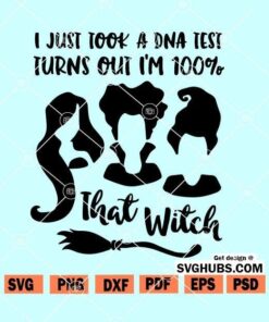 Just took a DNA test turns out I'm 100% that witch svg