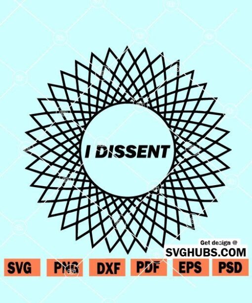 I dissent Svg