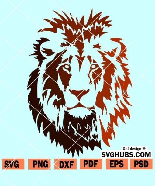 Free Free 283 Lion Head Svg File Free SVG PNG EPS DXF File