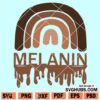 Melanin Rainbow SVG