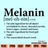 Melanin definition SVG