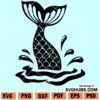 Mermaid tail SVG file