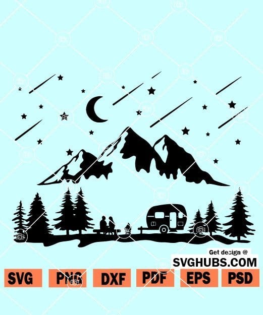 Free Free 224 Camping Svg Designs SVG PNG EPS DXF File