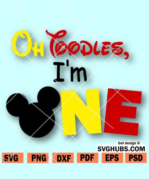 Oh toodles I am one SVG