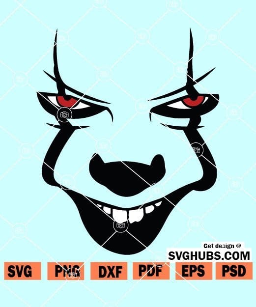 Pennywise Balloon SVG